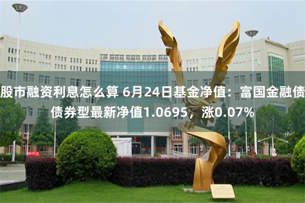 股市融资利息怎么算 6月24日基金净值：富国金融债债券型最新净值1.0695，涨0.07%