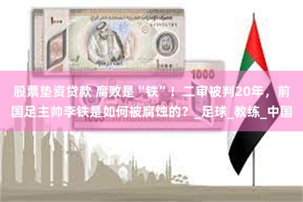 股票垫资贷款 腐败是“铁”！二审被判20年，前国足主帅李铁是如何被腐蚀的？_足球_教练_中国