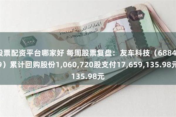 股票配资平台哪家好 每周股票复盘：友车科技（688479）累计回购股份1,060,720股支付17,659,135.98元