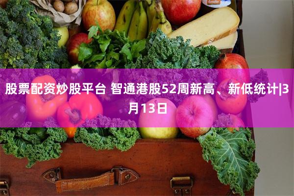 股票配资炒股平台 智通港股52周新高、新低统计|3月13日