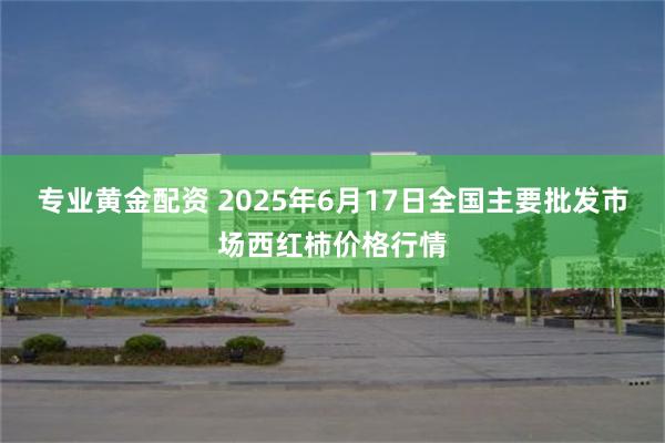 专业黄金配资 2025年6月17日全国主要批发市场西红柿价格行情