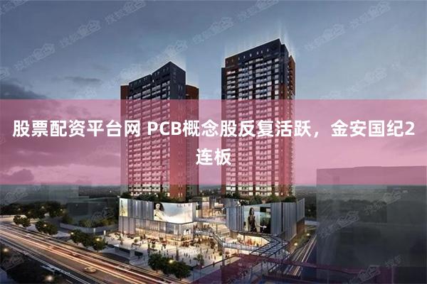 股票配资平台网 PCB概念股反复活跃，金安国纪2连板