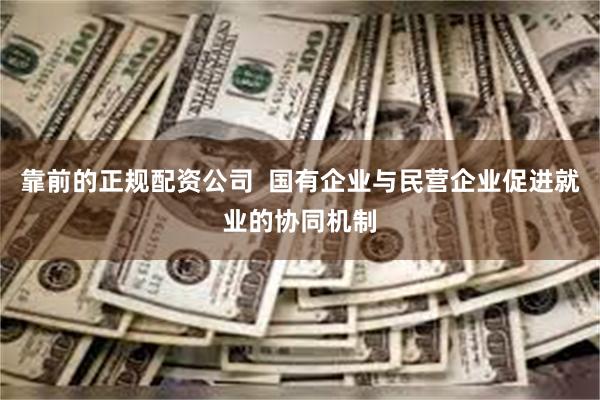 靠前的正规配资公司  国有企业与民营企业促进就业的协同机制